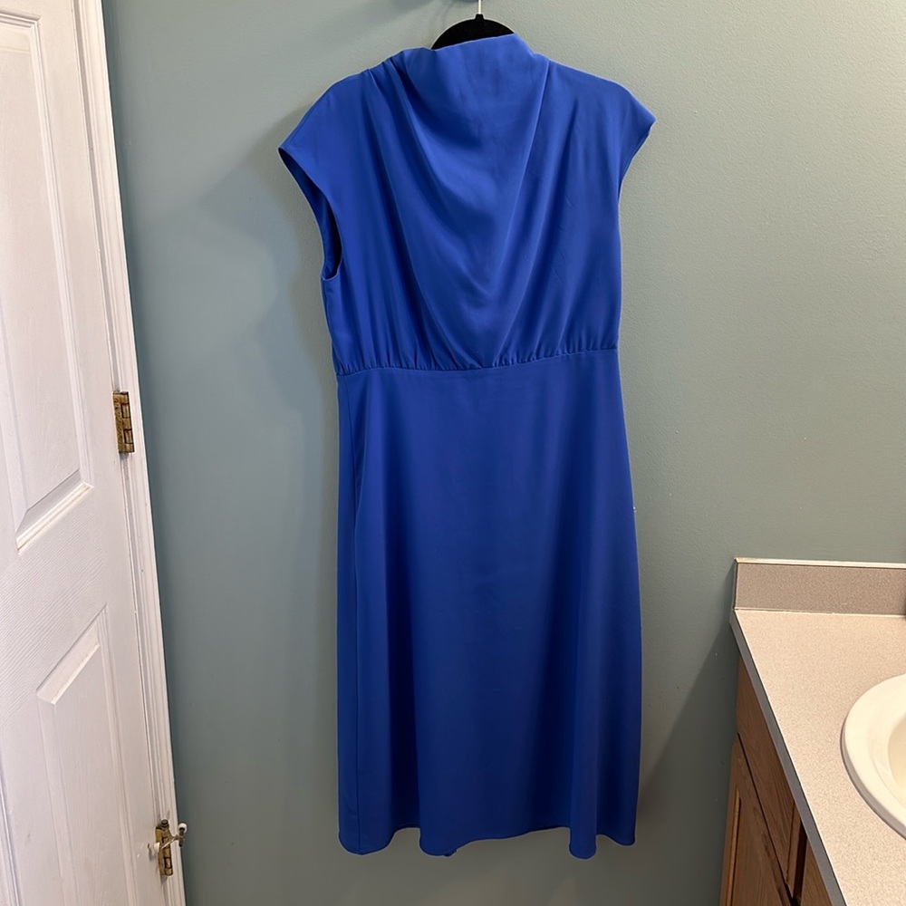 Ann Taylor, size 12, blue dress